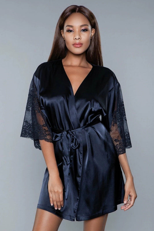 Satin and Lace Grace Robe