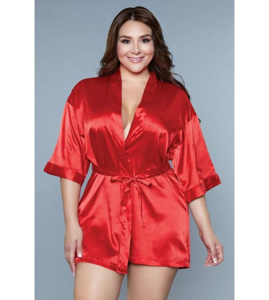 Home Alone Satin Wrap Robe